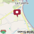 Map Villetta La Caletta