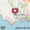 Mapa Villetta Leuca