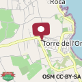 Mapa Villetta Libeccio Torre dell'orso