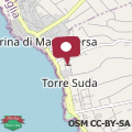 Map Villetta Marilena by Salento Affitti