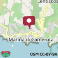 Mapa Villetta Miramare