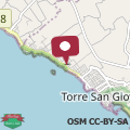 Map Villetta Pazze vista mare - Salento Reservation