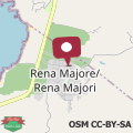 Mapa Villetta Rena Majore