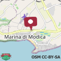 Mappa villetta rosa blu marina di modica