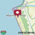 Mapa Villetta stile Liberty a Marina di Pisa