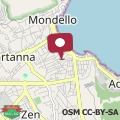 Mapa Villino Ada a Mondello by Wonderful Italy