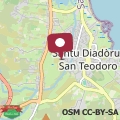 Map Villino Citai vista mare