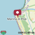 Map Villino La Perla Azzurra- Marina di Pisa