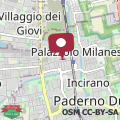 Mappa Villoresi 6 - Moderno appartamento con giardino vicino Milano, Rho Fiera, Monza