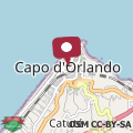 Mapa Vista Capo d'Orlando