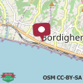 Map Vista Mare Bordighera, Spiaggia