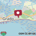 Mapa Vista mare Grado