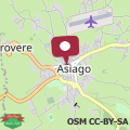 Map Vista sulla Piazza - Asiago Centro a 10 minuti dalle piste