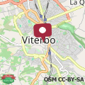 Map Viterbo centro Casa Surina