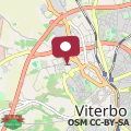 Map Viterbo Suite - zona universitaria e Tribunale Nuovo