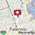 Map Vivaldi Holidays Historic house in the center of Palermo
