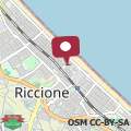Map Vle Dante Riccione--Lux Apt--2 Living Room--2 Camere Matrimoniali KingSize--2 Cucine Professionali--3 Bagni Completi--2 Parcheggi Gratuiti--250Mt Dal Mare