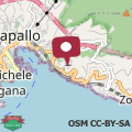 Map WELCOME RIVIERA Primavera 1A Vista mare- spazioso e comodo appartamento-wifi-aria condizionata garage a pagamento 15 euro al giorno