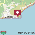 Map Welcome Varigotti - Borgo Saraceno - Scirocco