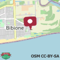 Map Welcoming accommodation in Bibione - Beahost