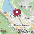 Map White Flat in Como City Center by Rent All Como