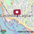 Map WHITE MOON CAGLIARI via Dettori 5 Centro