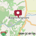 Mapa Window to Bagno Vignoni