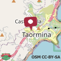 Map Wohnung Zentrum Taormina Mit Terrasse U, Meerblick