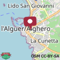 Map You and Me in Alghero