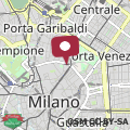 Mapa Youhosty - Montenapoleone Noble Flat