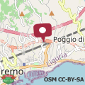 Mapa Your Holidays in Sanremo. 4 minutes from the beach