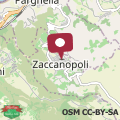 Map Zaccanopoli holiday home