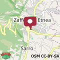 Map Zafferana Lavica Apartment