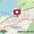 Map Zentrale FeWo in Colico Comersee